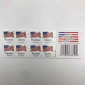 2012 Four Flags Forever Stamps Freedom, Liberty, Equality & Justice