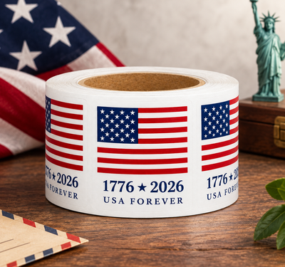 US Flag Stamps